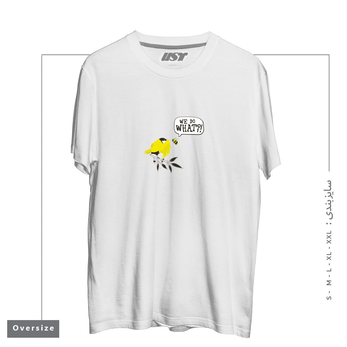 تیشرت اورسایز طرح BIRDS & THE BEES