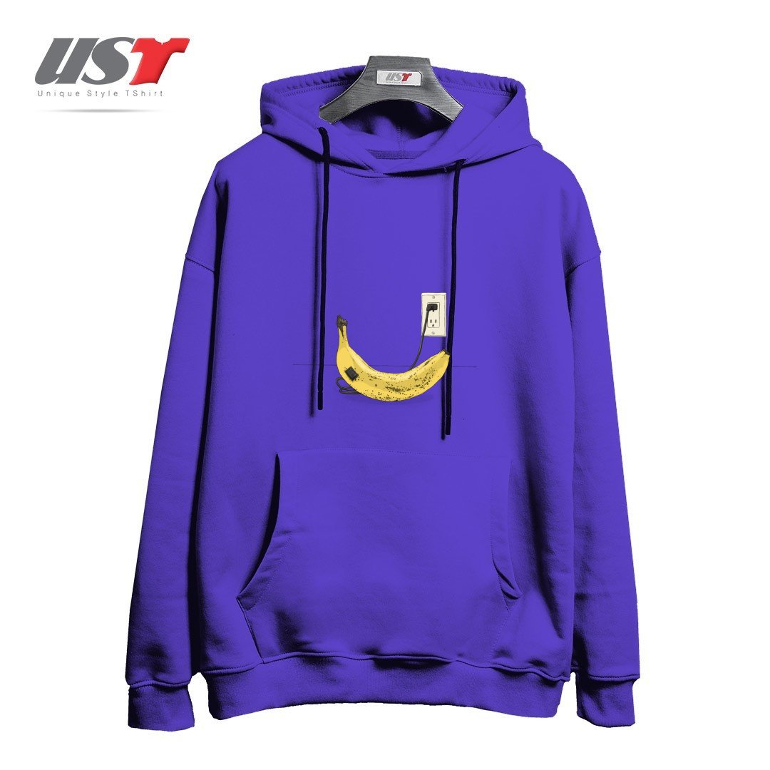 هودی اورسایز طرح ELECTRIC BANANA