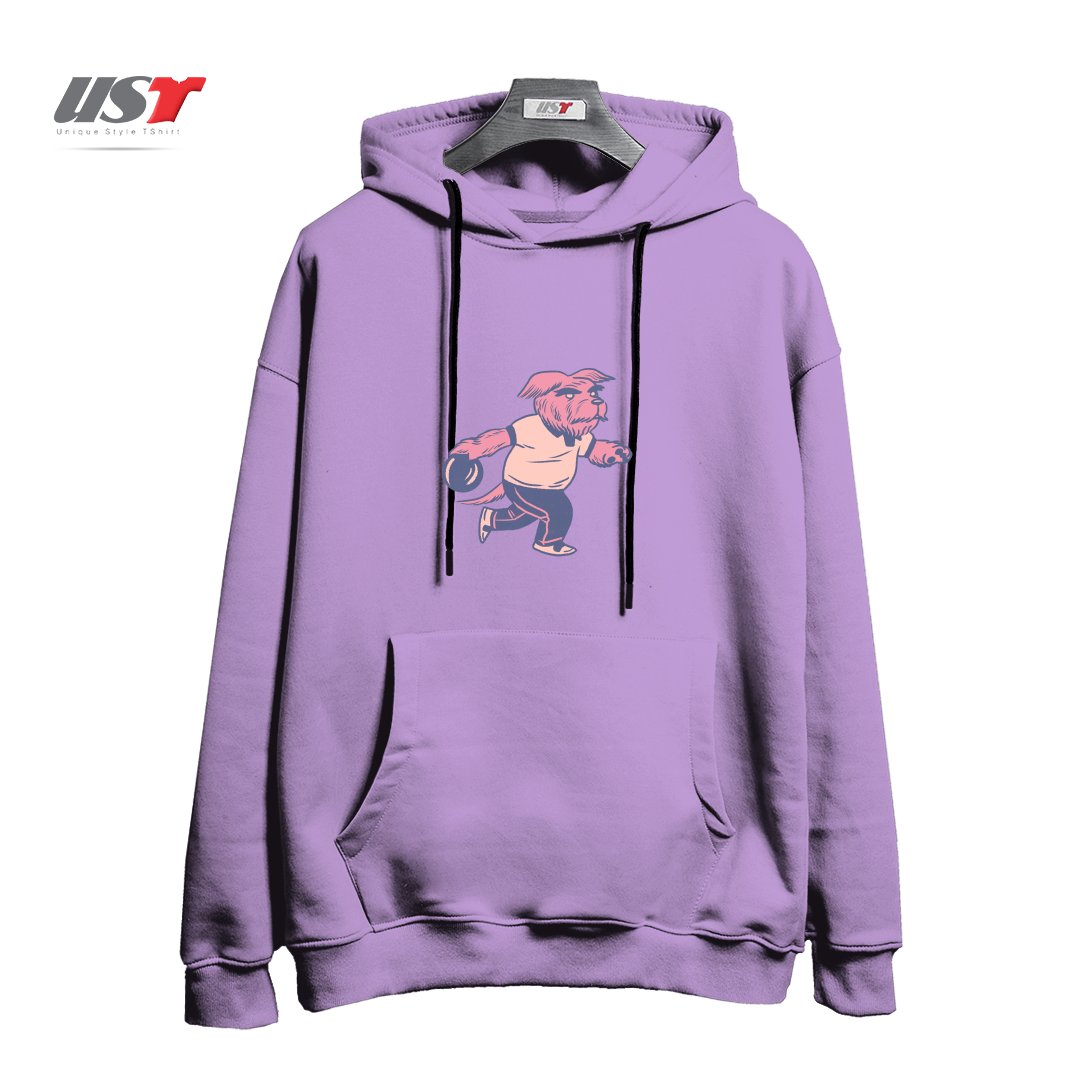 هودی اورسایز طرح ALLEY DOG