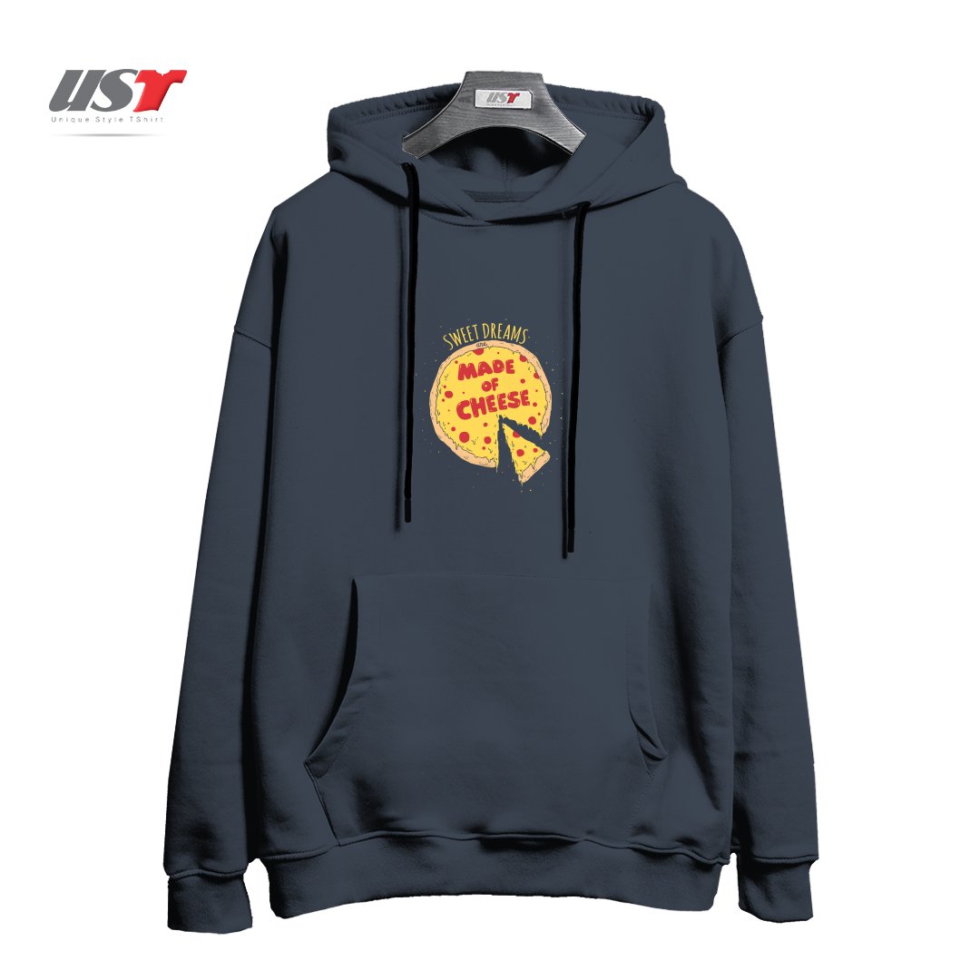 طرح SWEET DREAMS ARE MADE OF CHEESE هودی اورسایزرنگ دودی