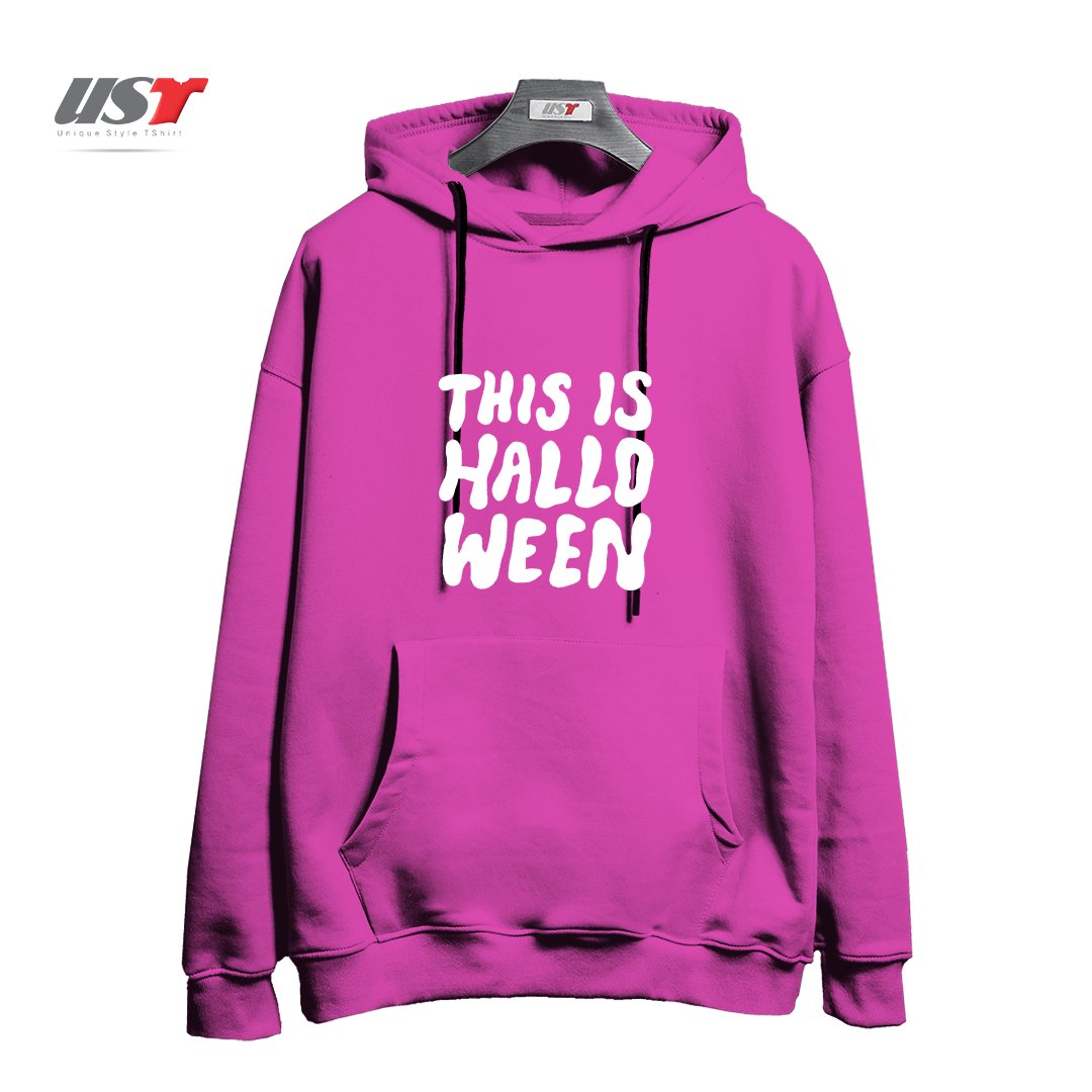 هودی اورسایز طرح THIS IS HALLOWEEN