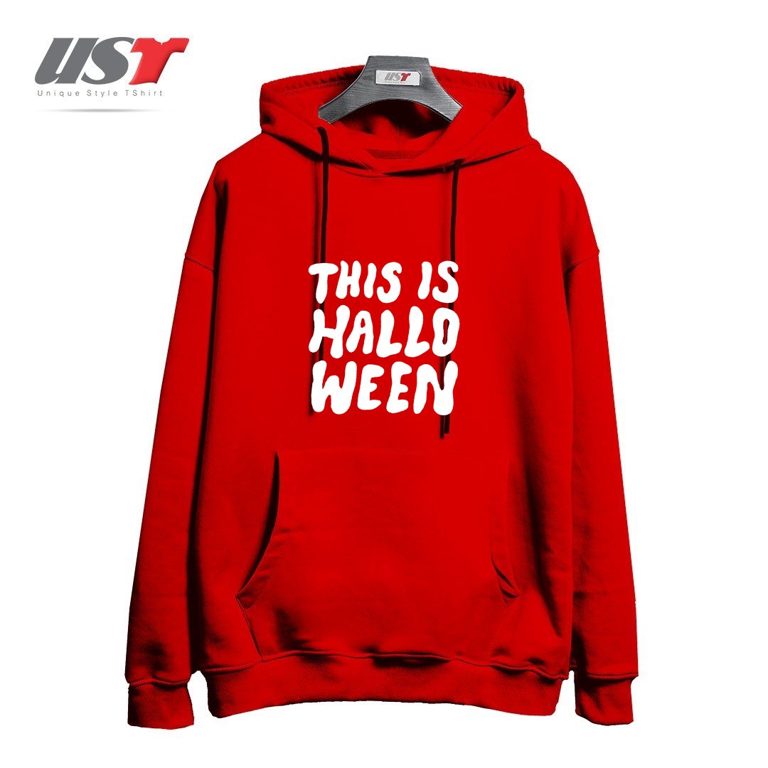 هودی اورسایز طرح THIS IS HALLOWEEN
