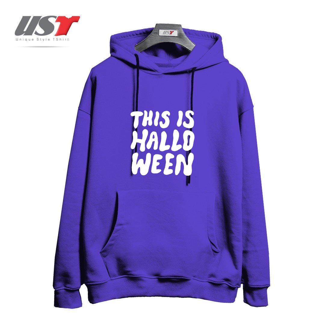 هودی اورسایز طرح THIS IS HALLOWEEN