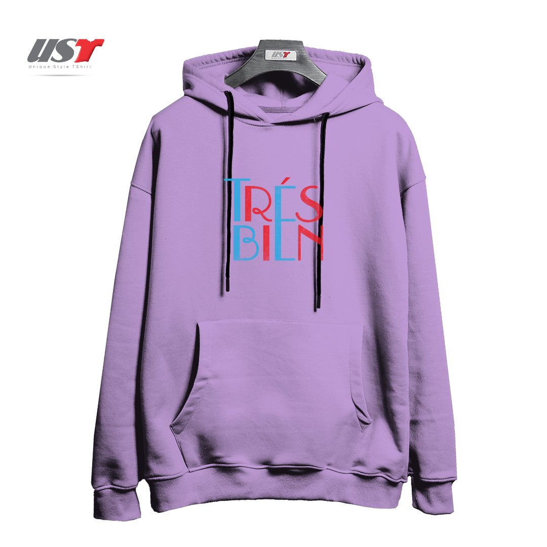 طرح TRES BIEN هودی اورسایزرنگ یاسی