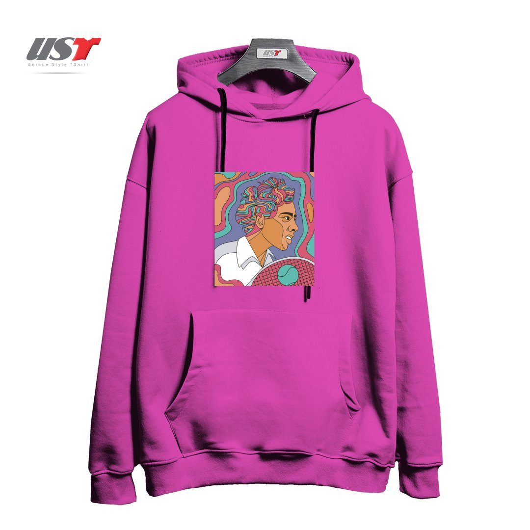 هودی اورسایز طرح ALTHEA GIBSON