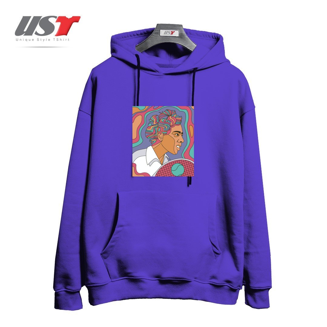 هودی اورسایز طرح ALTHEA GIBSON