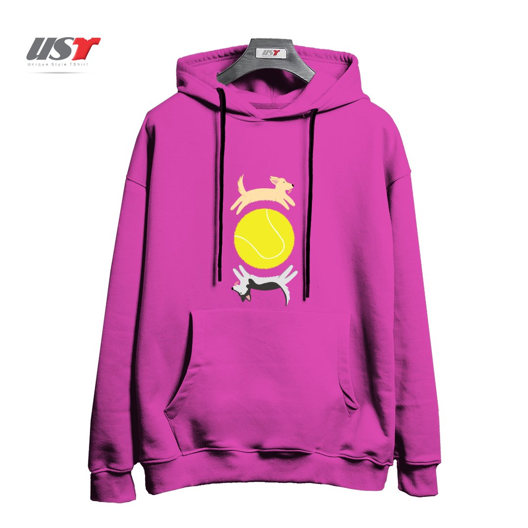 هودی اورسایز طرح BALL IS LIFE