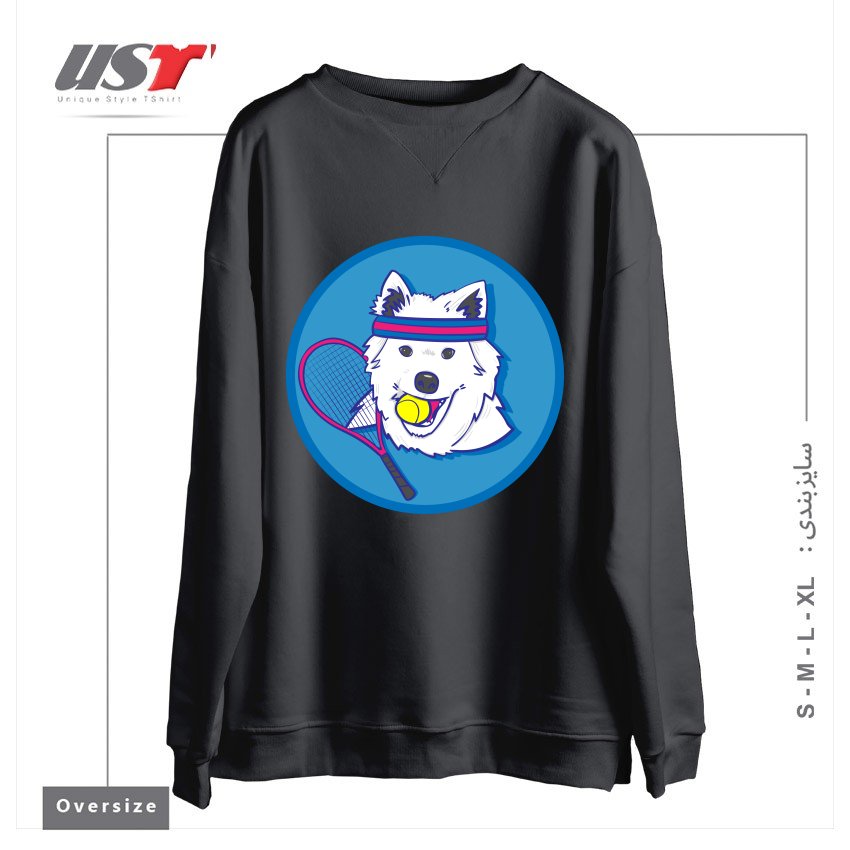 سوییشرت اورسایز طرح KAYA.