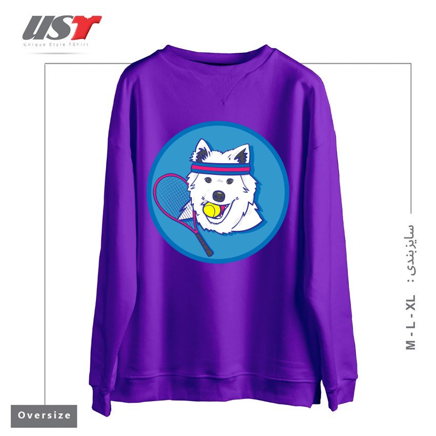 سوییشرت اورسایز طرح KAYA.