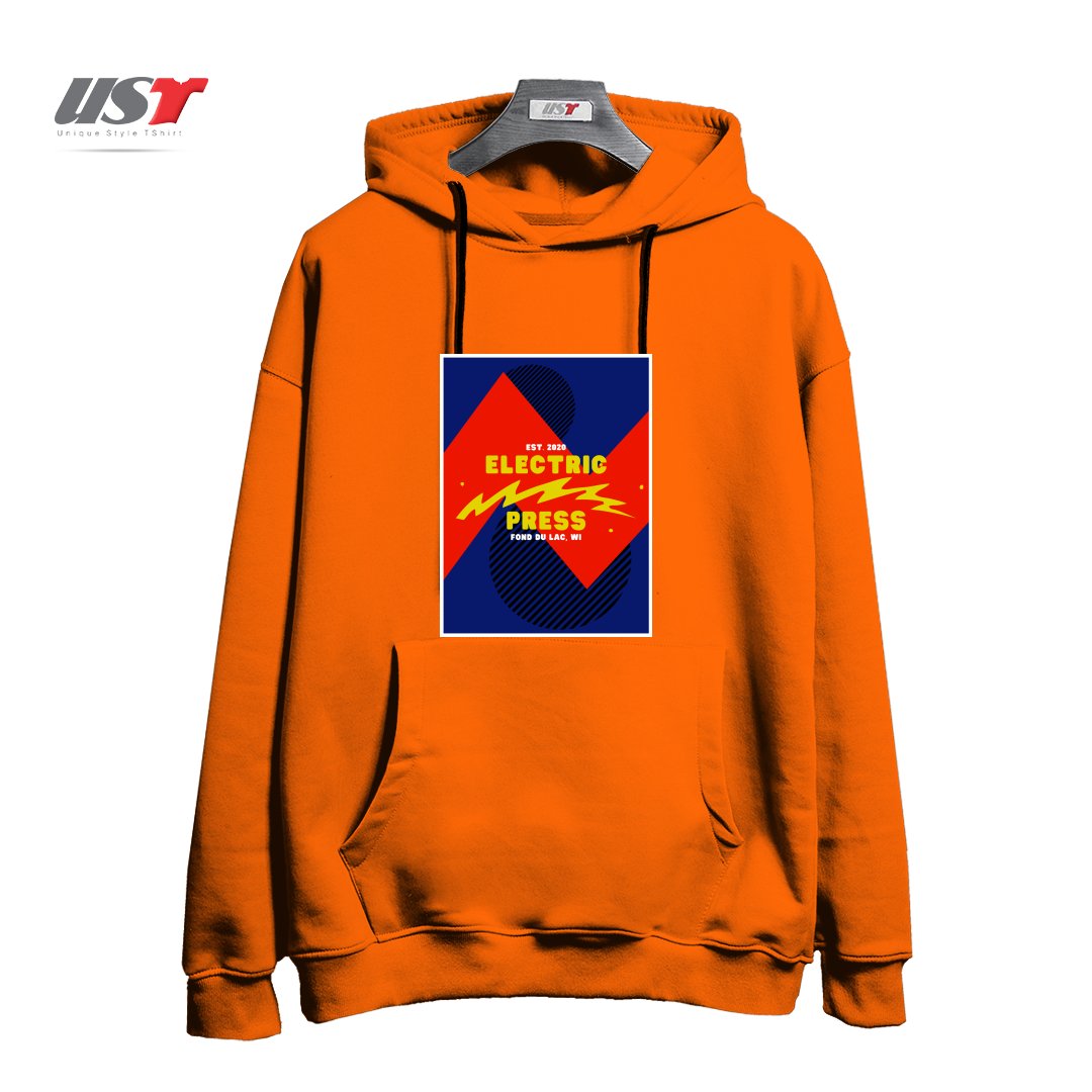 هودی اورسایز طرح ELECTRIC SKY