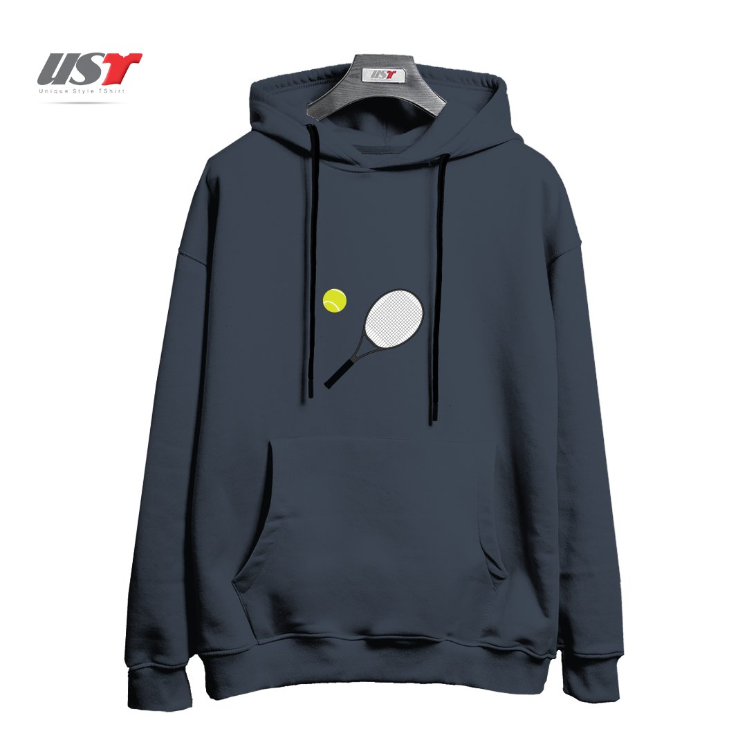 طرح TENNIS RACKET AND BALL 1 هودی اورسایزرنگ دودی