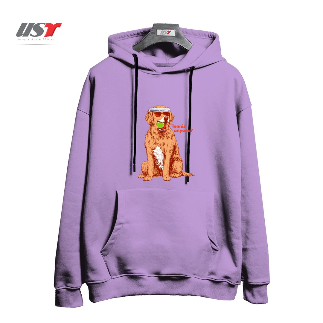 طرح TENNIS, ANYONE هودی اورسایزرنگ یاسی