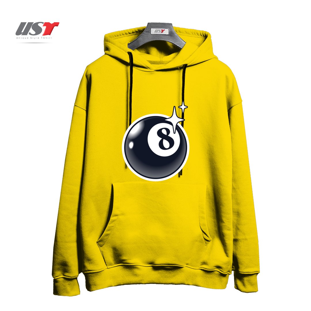 هودی اورسایز طرح 8 BALL