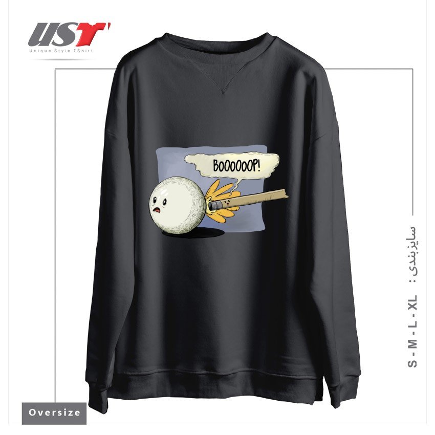 سوییشرت اورسایز طرح POOL!