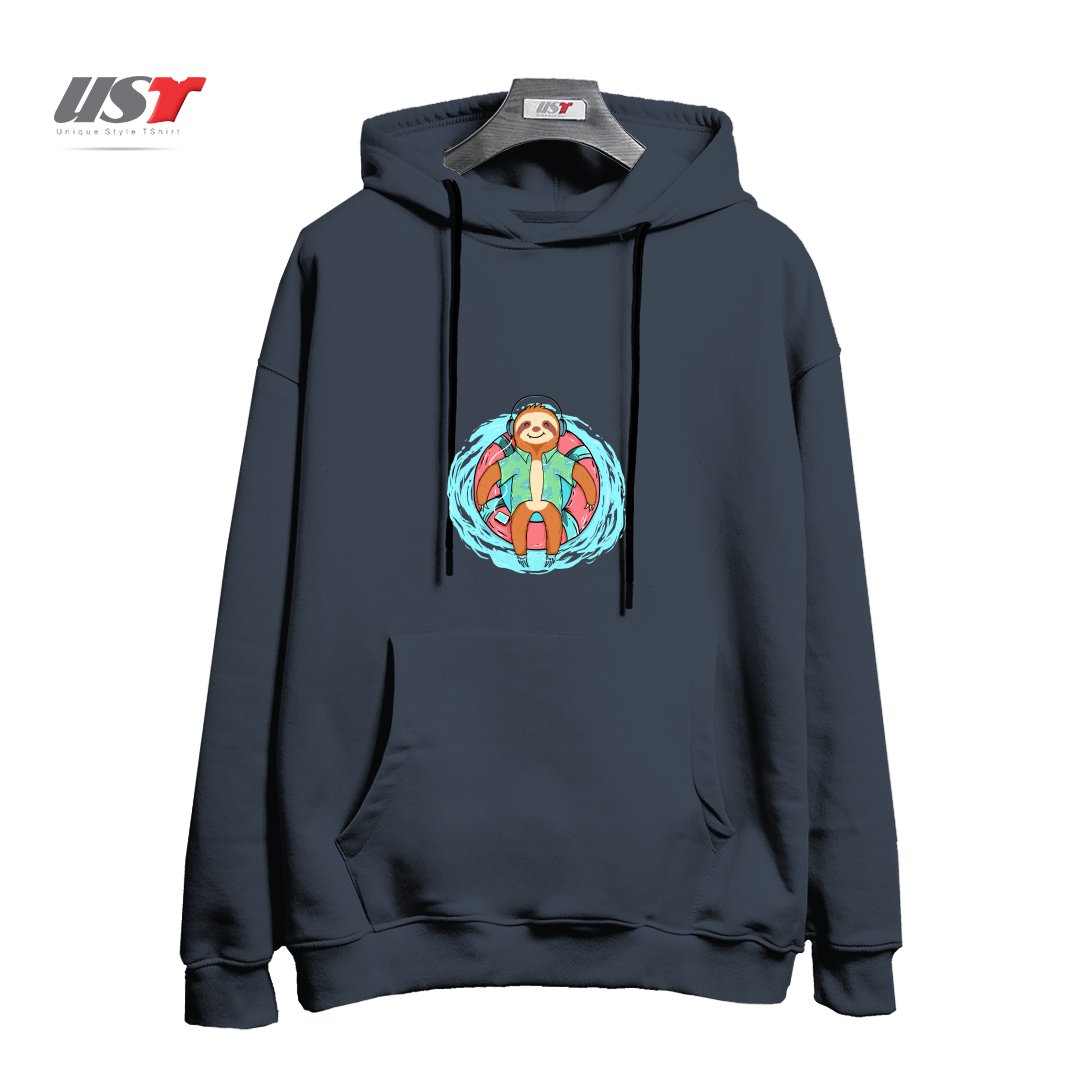 طرح EVERYDAY IS HOLIDAY هودی اورسایزرنگ دودی