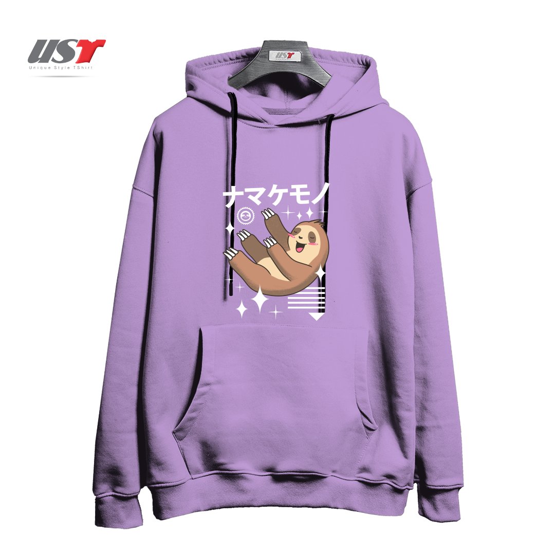 طرح KAWAII SLOTH هودی اورسایزرنگ یاسی