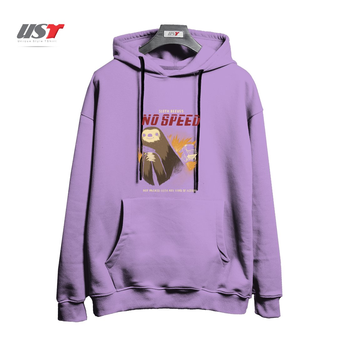 هودی اورسایز طرح NO SPEED