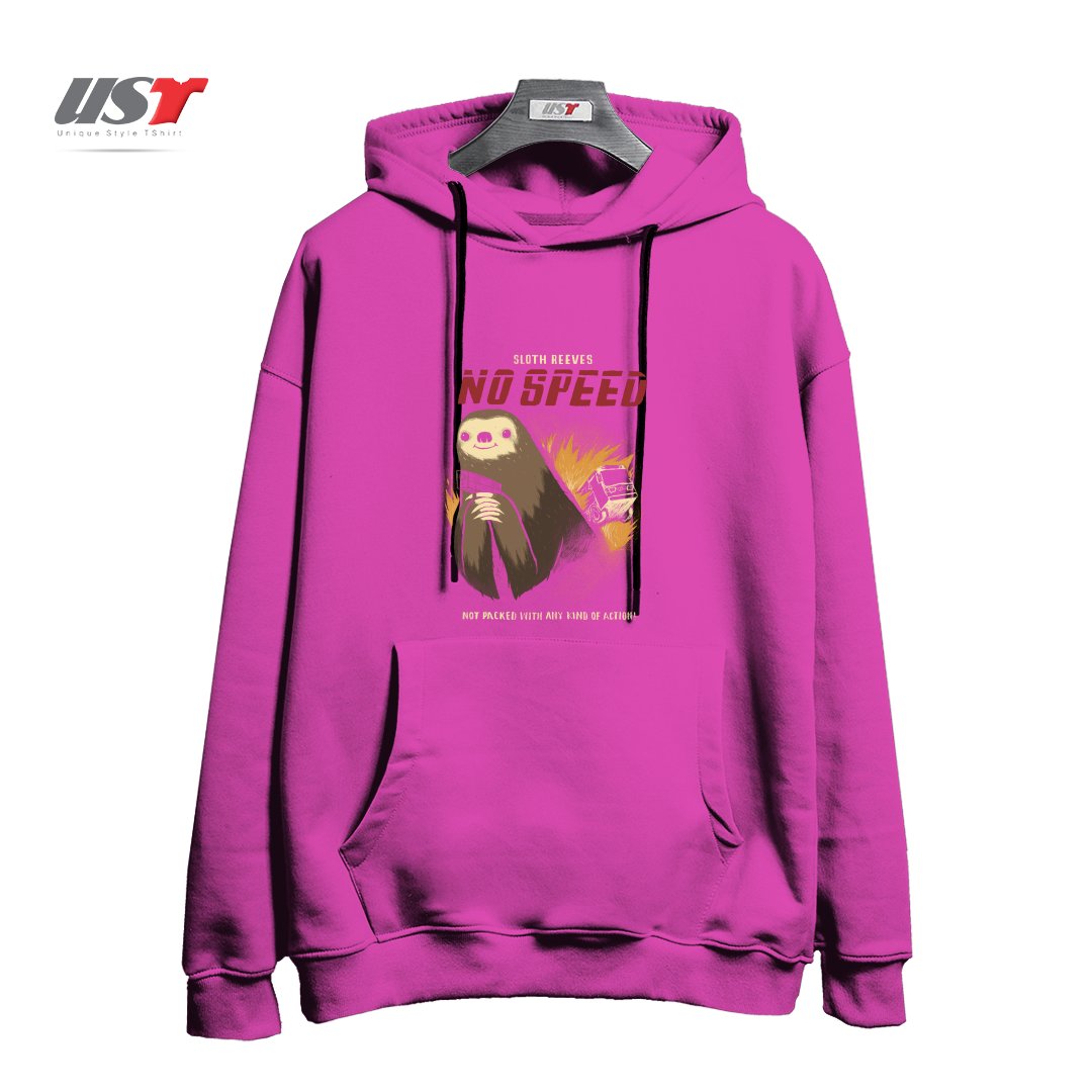 هودی اورسایز طرح NO SPEED