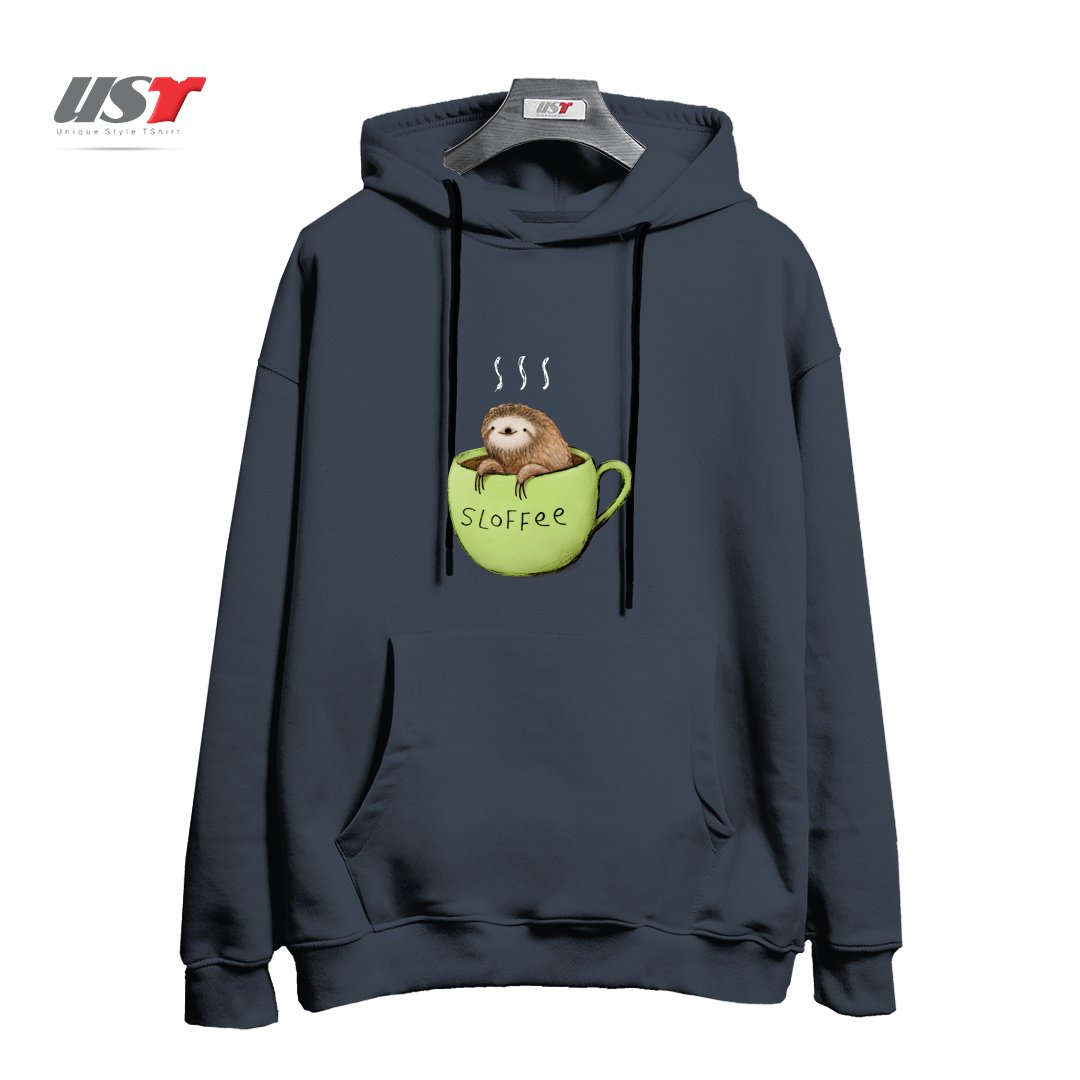 طرح SLOFFEE هودی اورسایزرنگ دودی