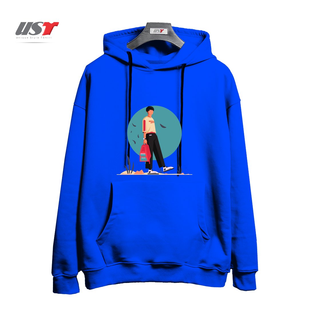 هودی اورسایز طرح Life Style8