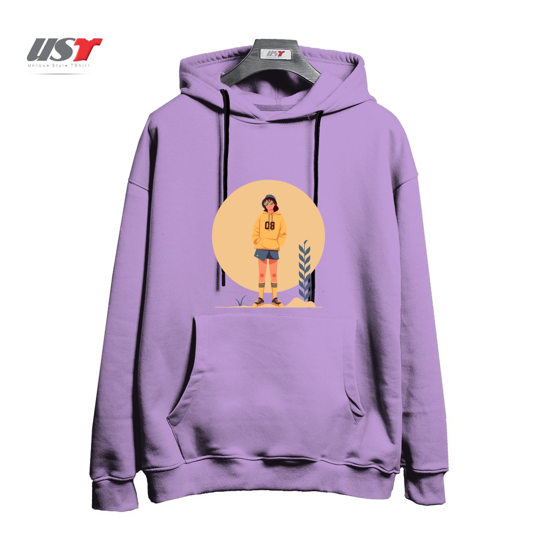 طرح Life Style9 هودی اورسایزرنگ یاسی