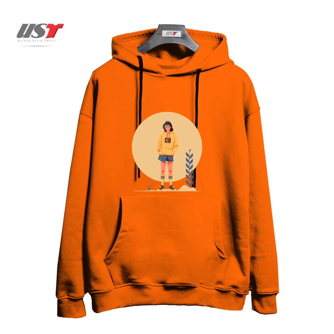 هودی اورسایز طرح Life Style9