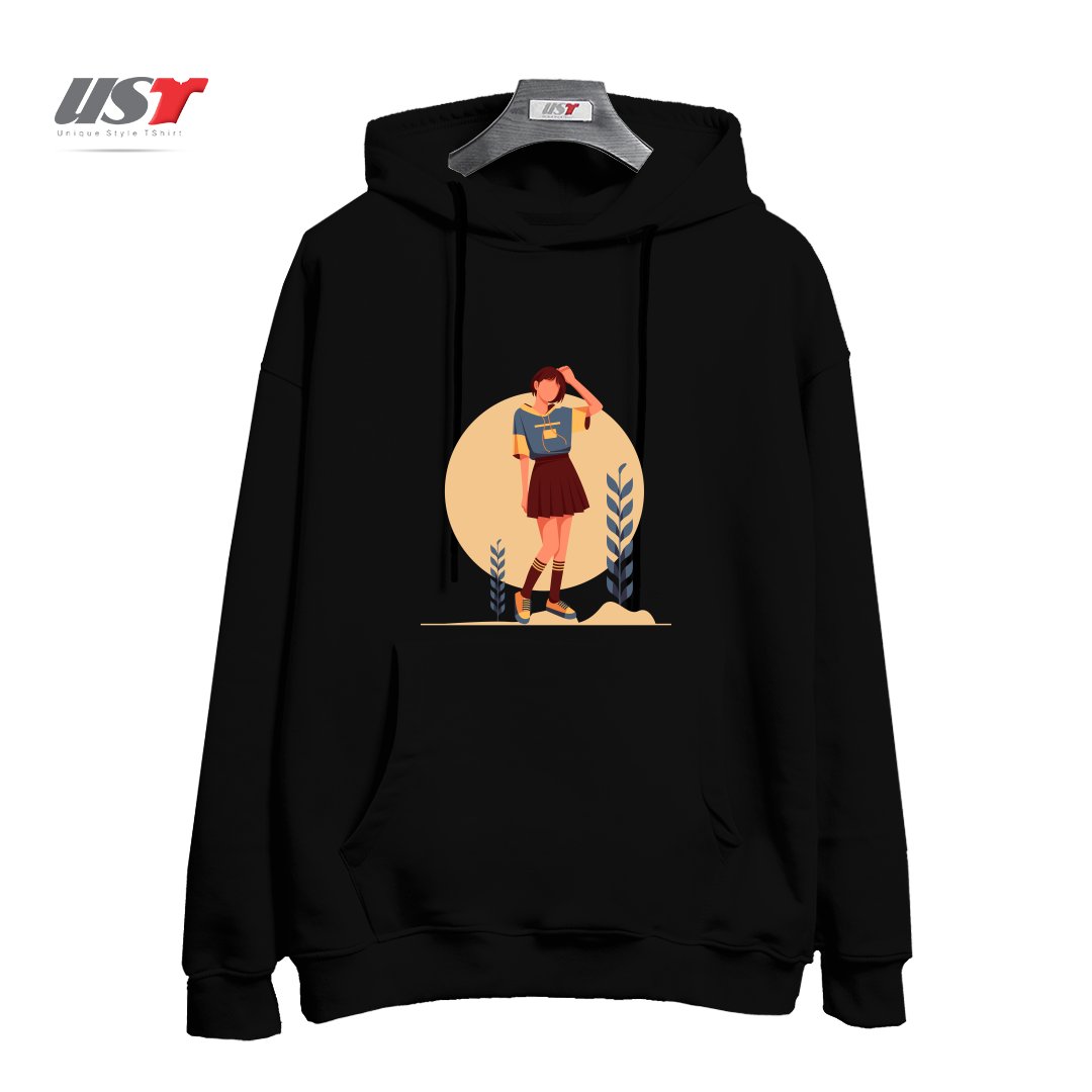 هودی اورسایز طرح Life Style13