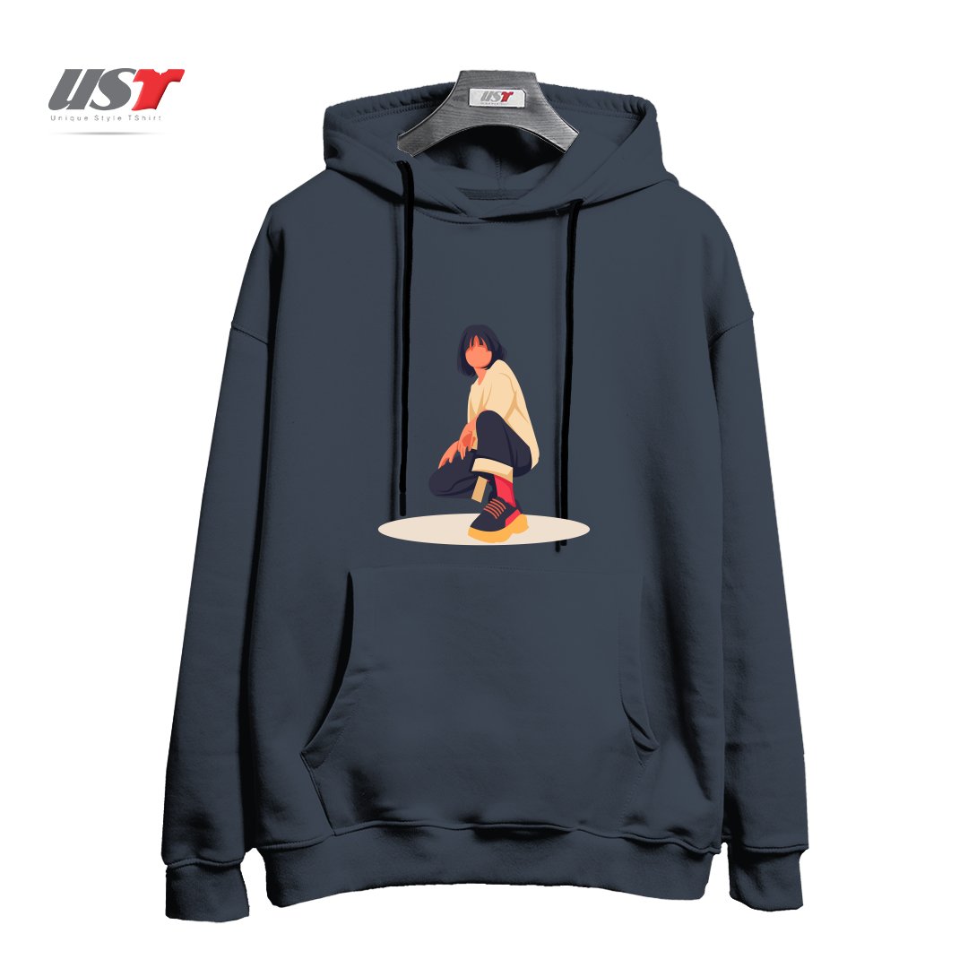 هودی اورسایز طرح Life Style16