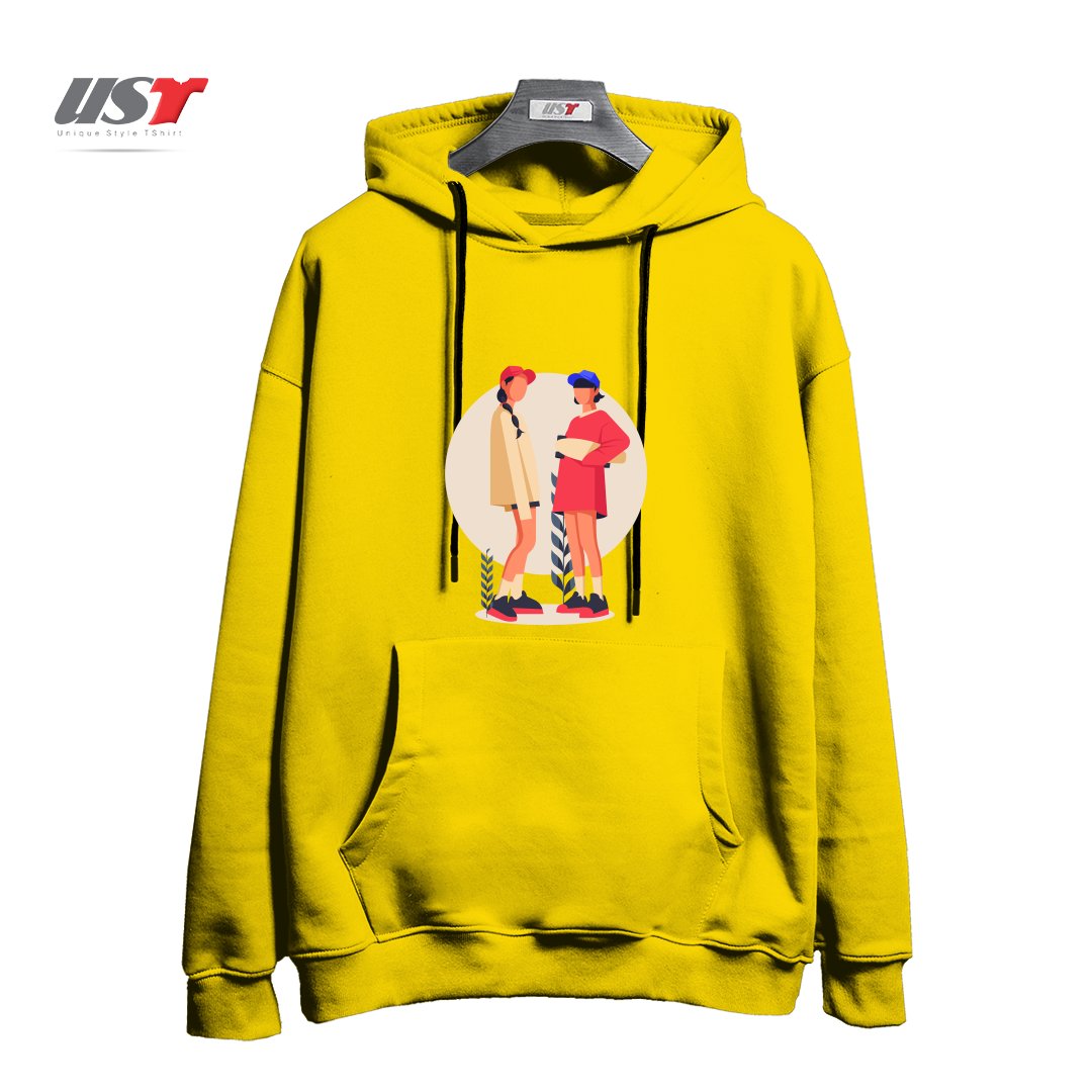 هودی اورسایز طرح Life Style19