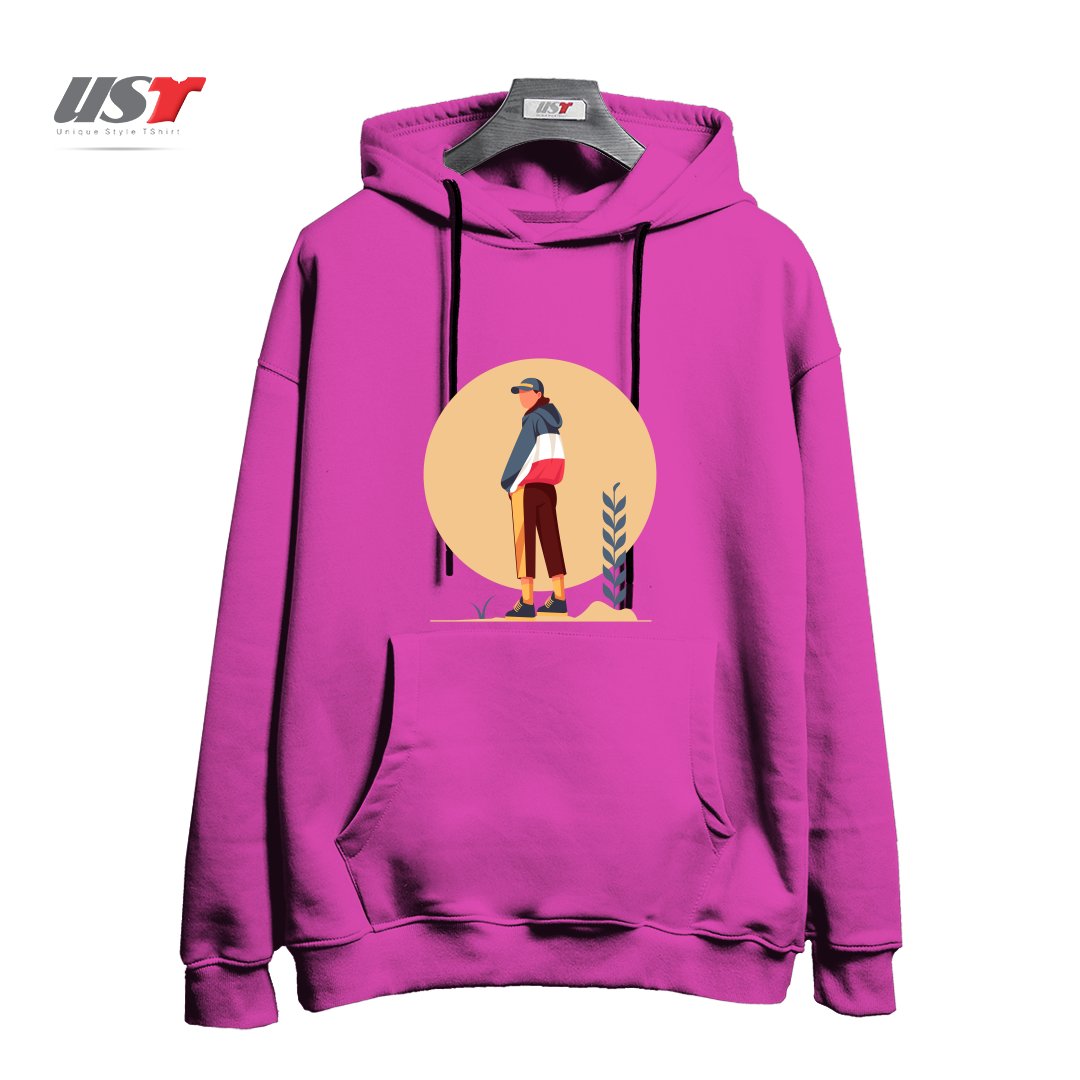 هودی اورسایز طرح Life Style26