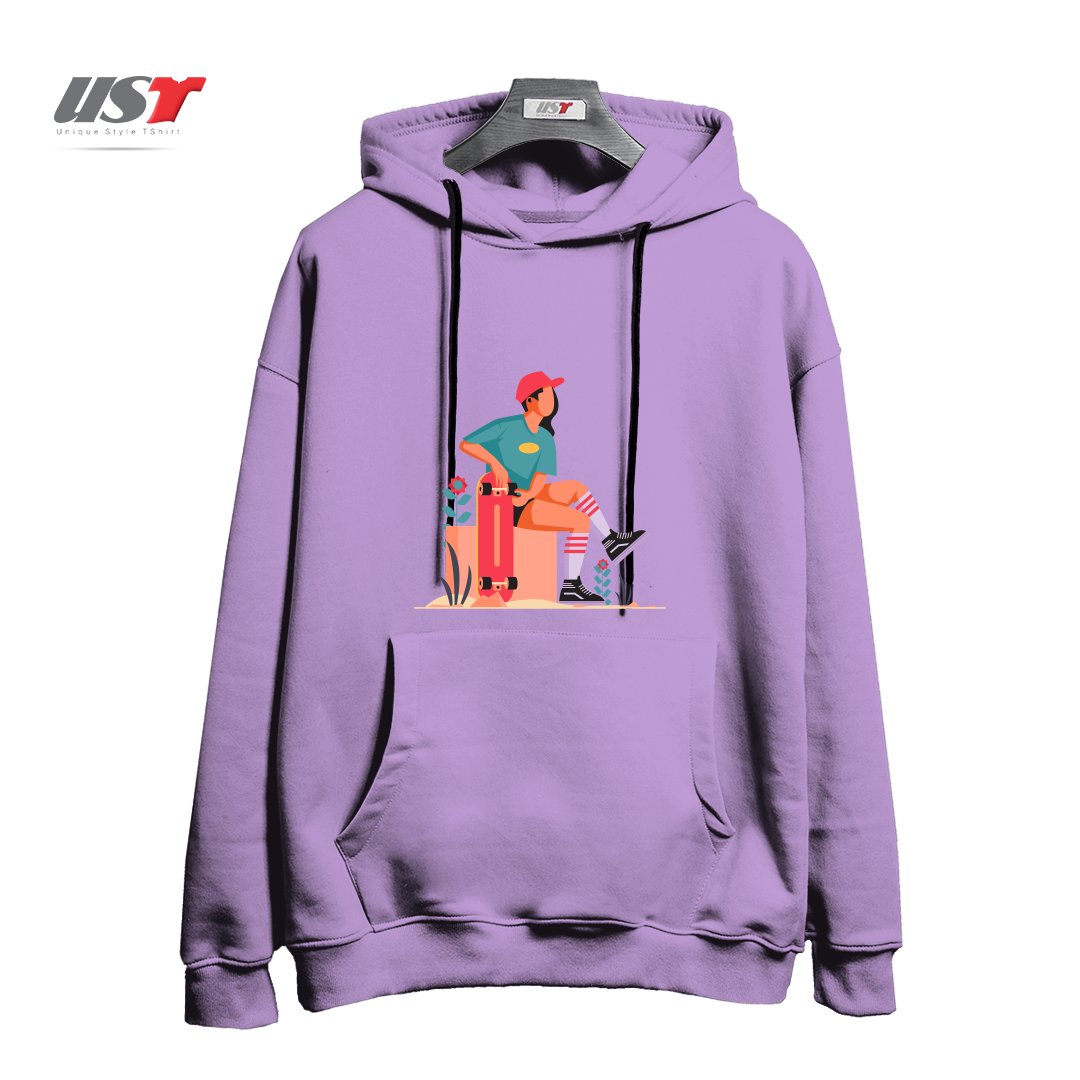 طرح Life Style29 هودی اورسایزرنگ یاسی