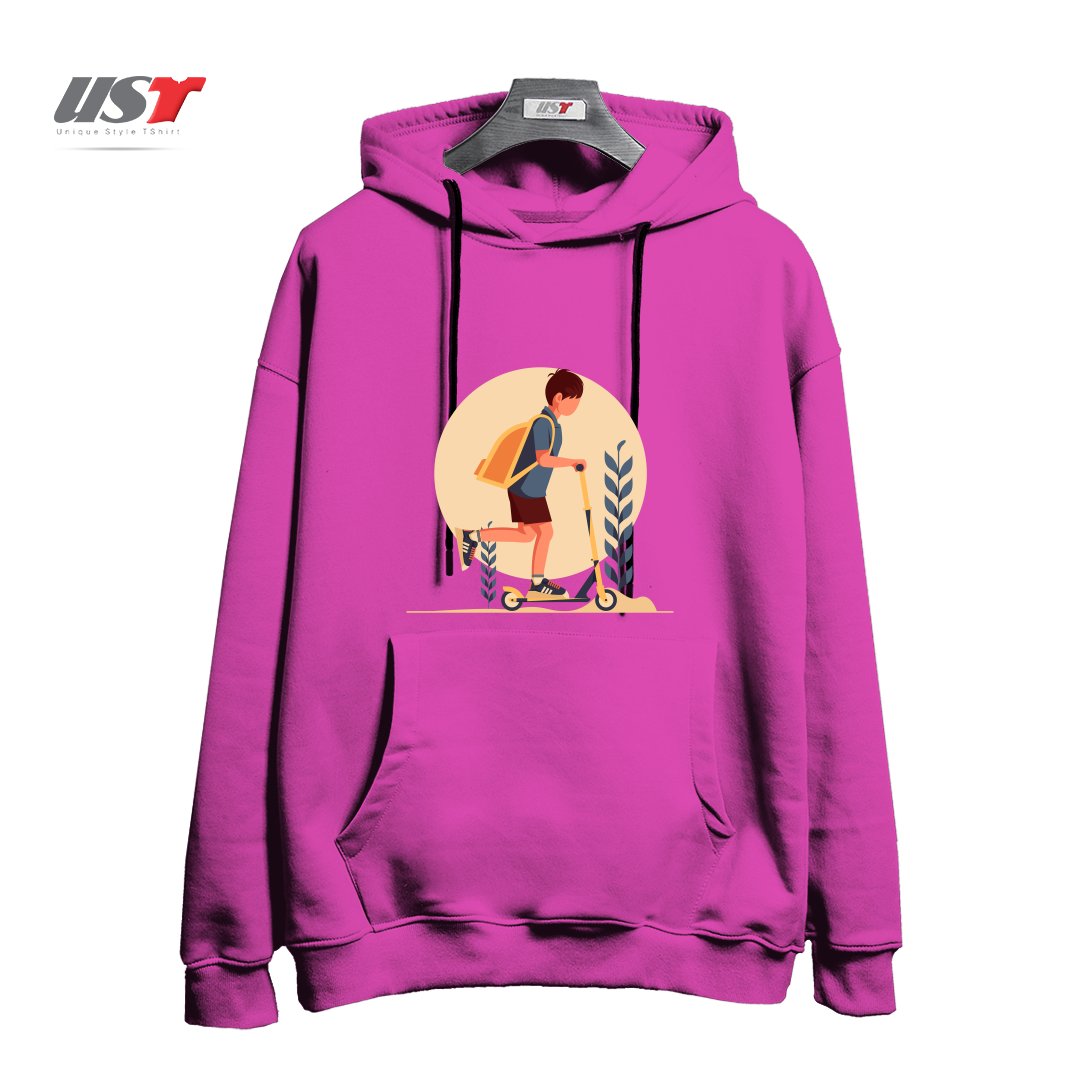 هودی اورسایز طرح Life Style34