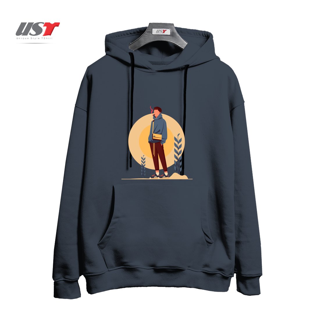 هودی اورسایز طرح Life Style36