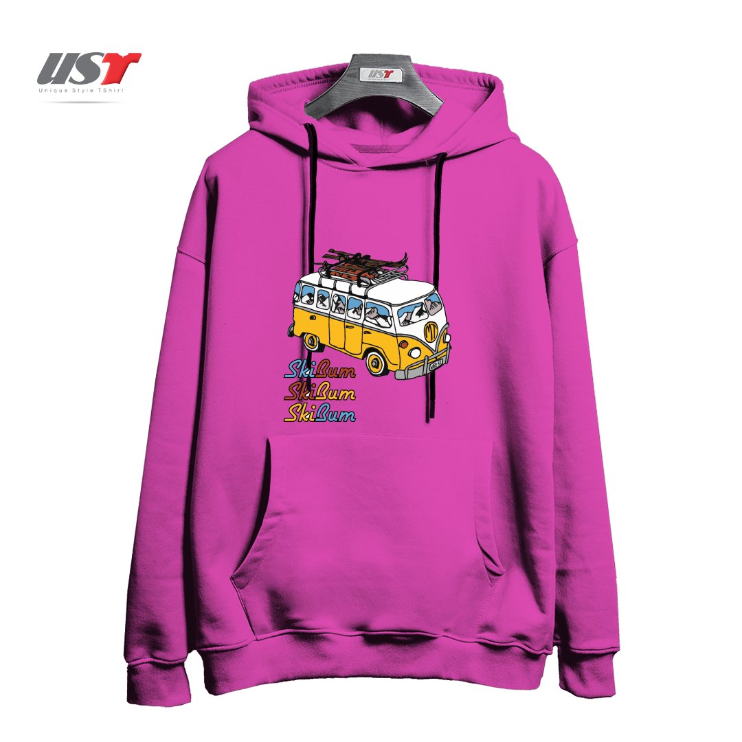 هودی اورسایز طرح MT SKI BUM