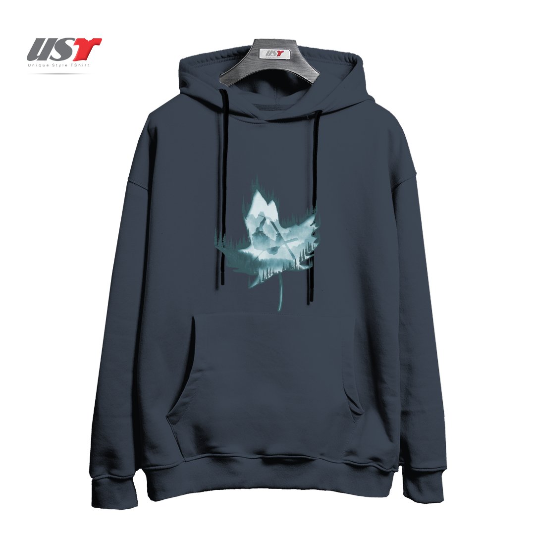 طرح MY SKI AND SNOW ART هودی اورسایزرنگ دودی