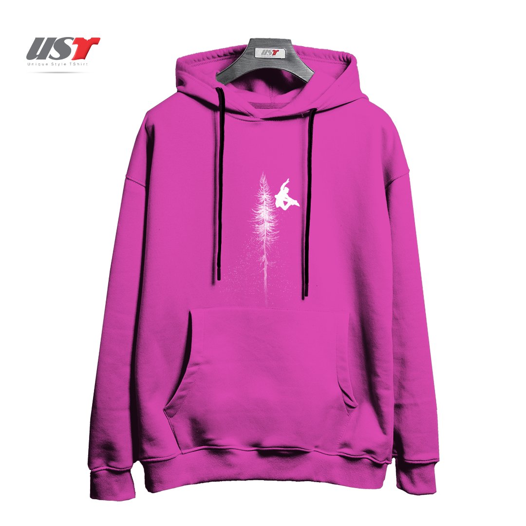 هودی اورسایز طرح MY SNOWBOARD ART597