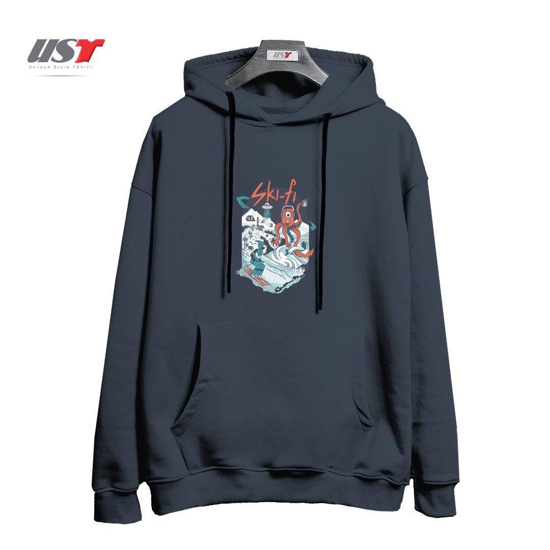 طرح SKI FI هودی اورسایزرنگ دودی