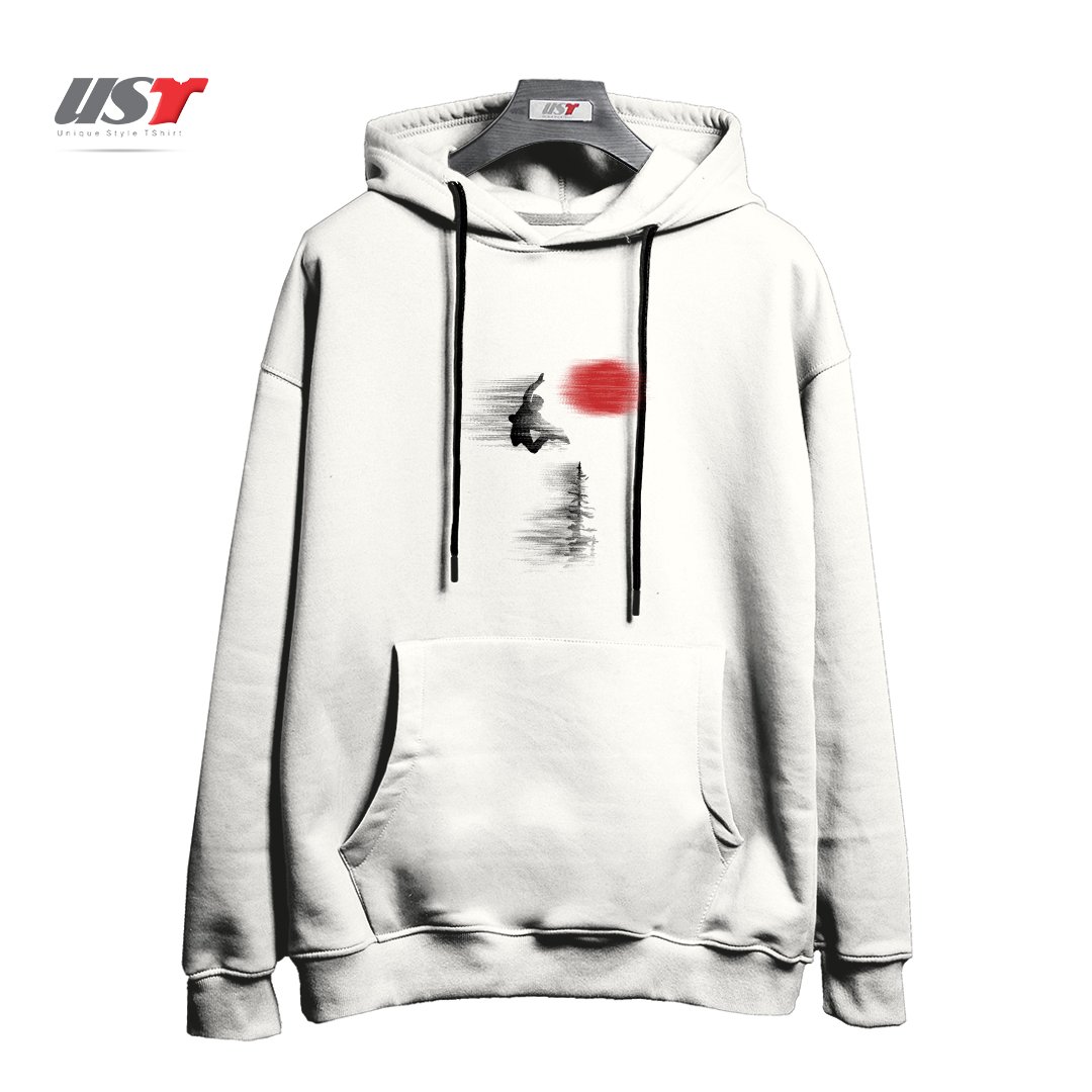 هودی اورسایز طرح SNOW AND WINTER ART85