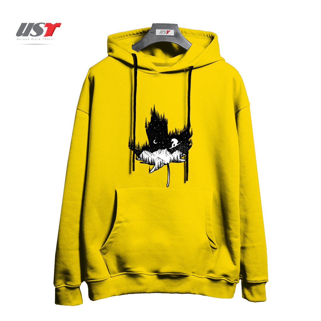 هودی اورسایز طرح SNOWBOARD ART