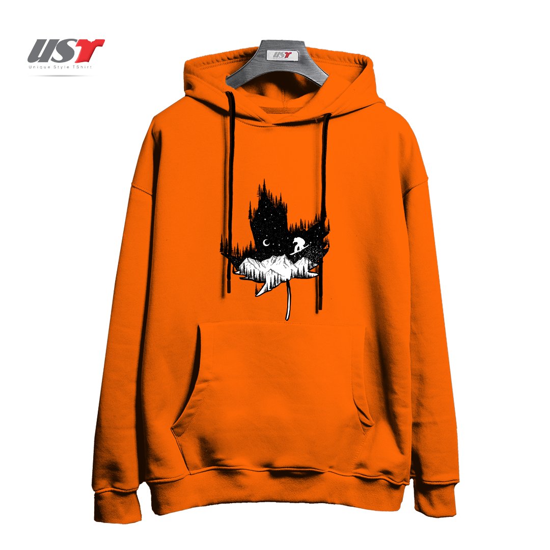 هودی اورسایز طرح SNOWBOARD ART