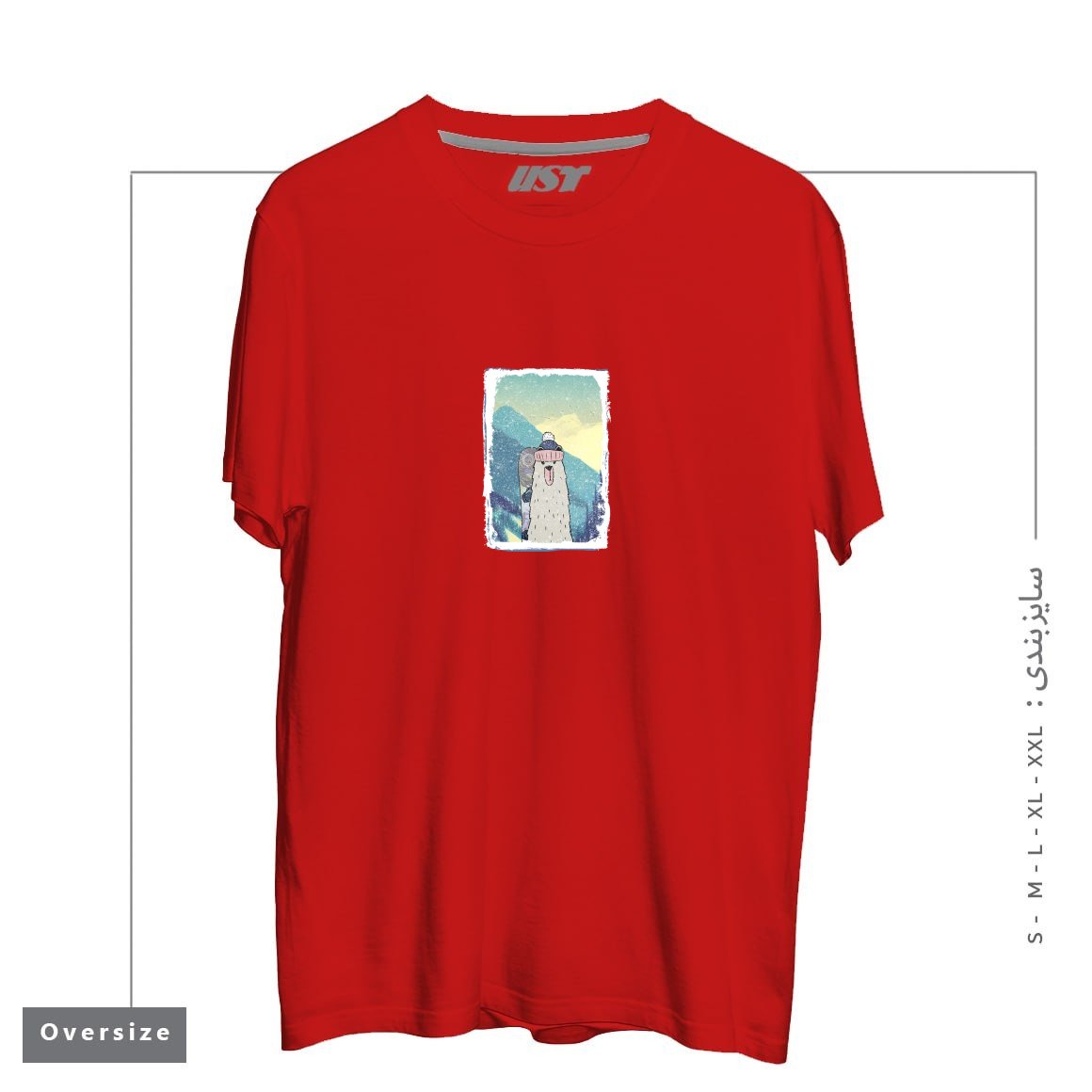 تیشرت اورسایز طرح WINTER GAMES AND CRAZY BEARS4