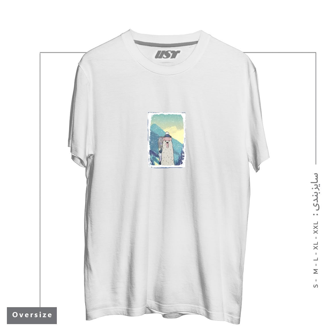 تیشرت اورسایز طرح WINTER GAMES AND CRAZY BEARS4