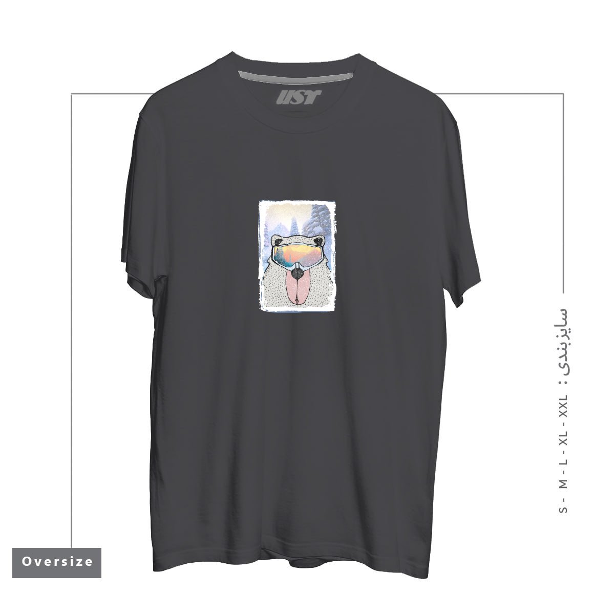 تیشرت اورسایز طرح WINTER GAMES AND CRAZY BEARS7