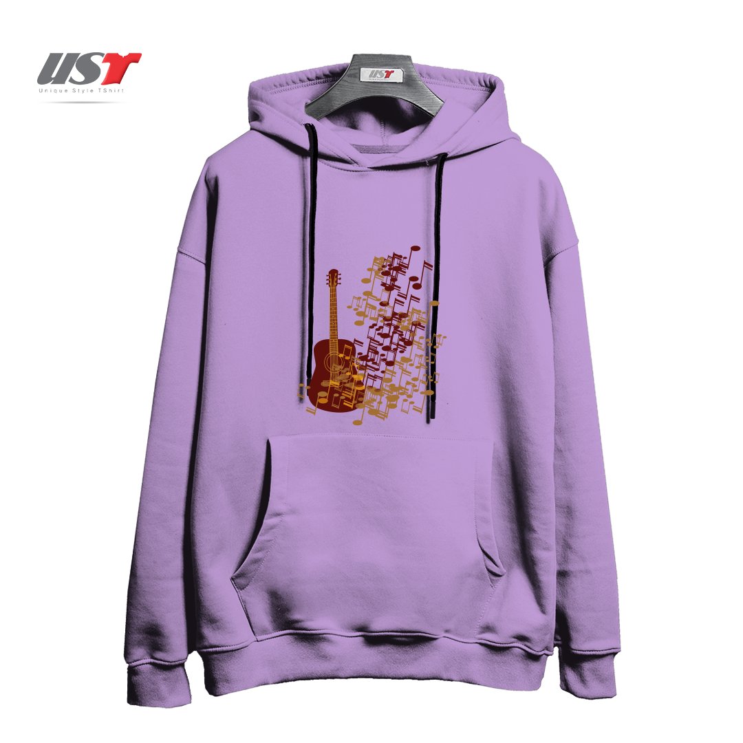 طرح GUITAR WITH MUSIC NODE هودی اورسایزرنگ یاسی