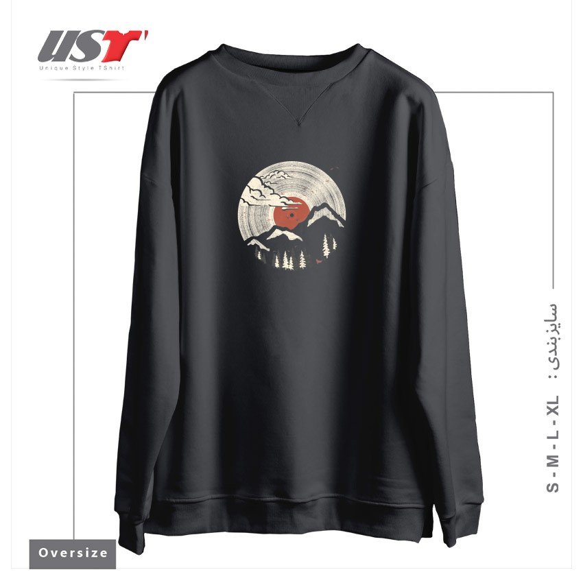 سوییشرت اورسایز طرح MTN LP