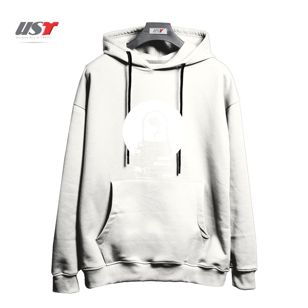 هودی اورسایز طرح ROSE