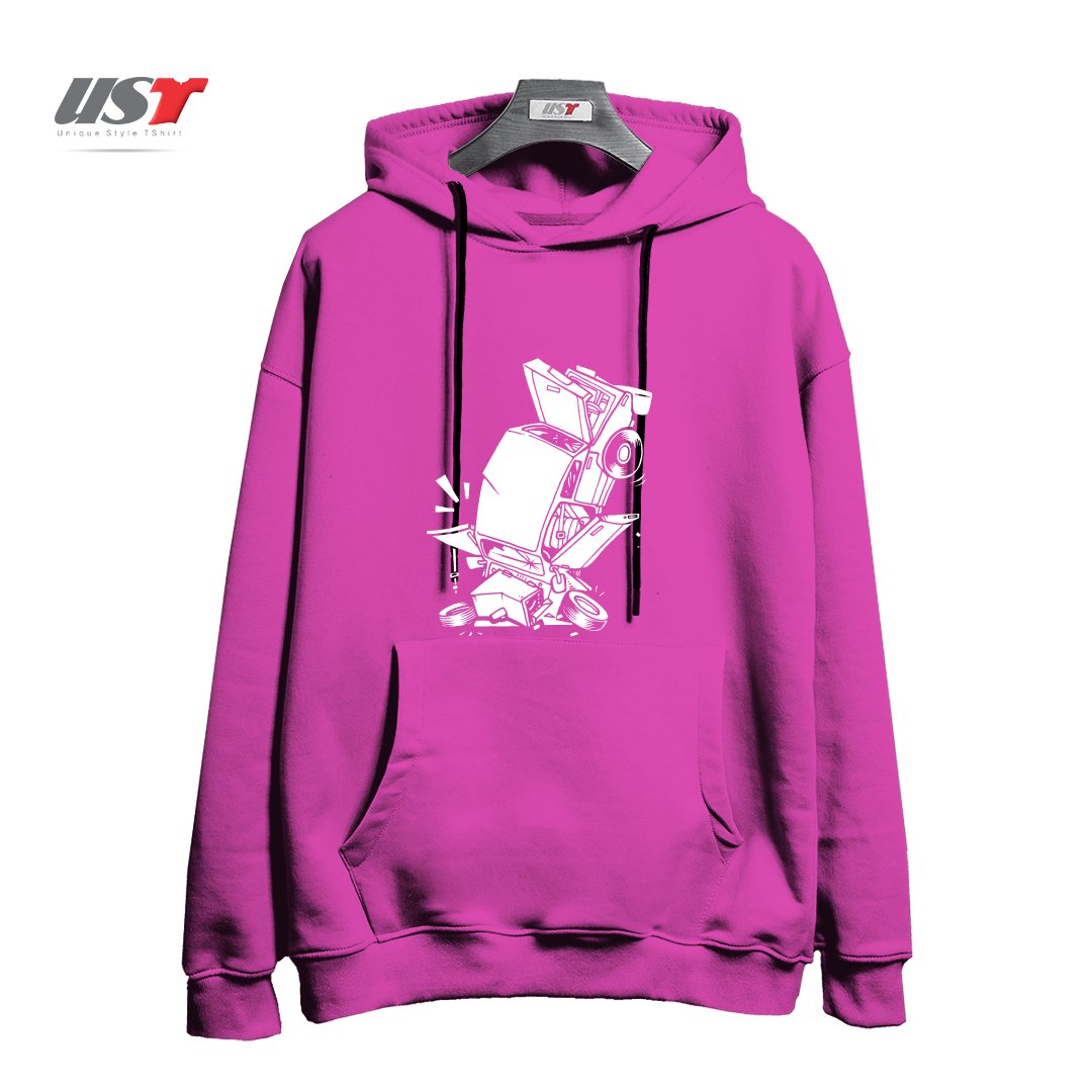 هودی اورسایز طرح AUTO DROP