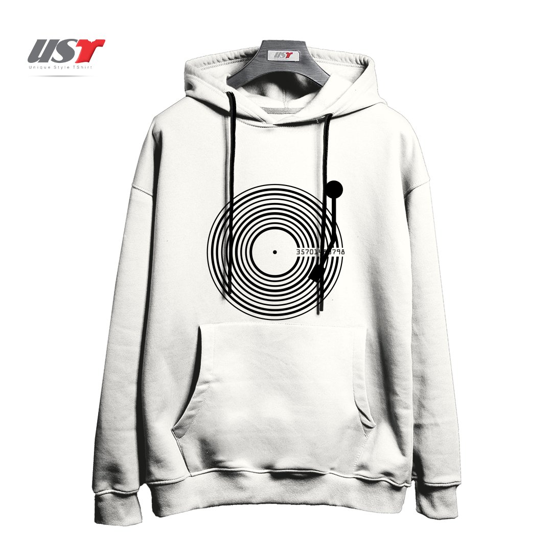 طرح [UNTITLED] هودی اورسایزرنگ سفید