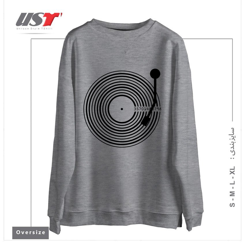 سوییشرت اورسایز طرح [UNTITLED]