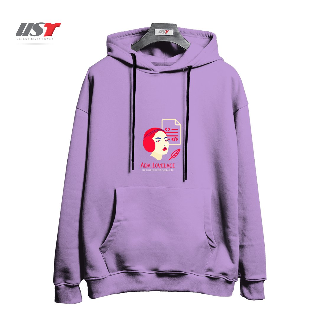 هودی اورسایز طرح ADA LOVELACE